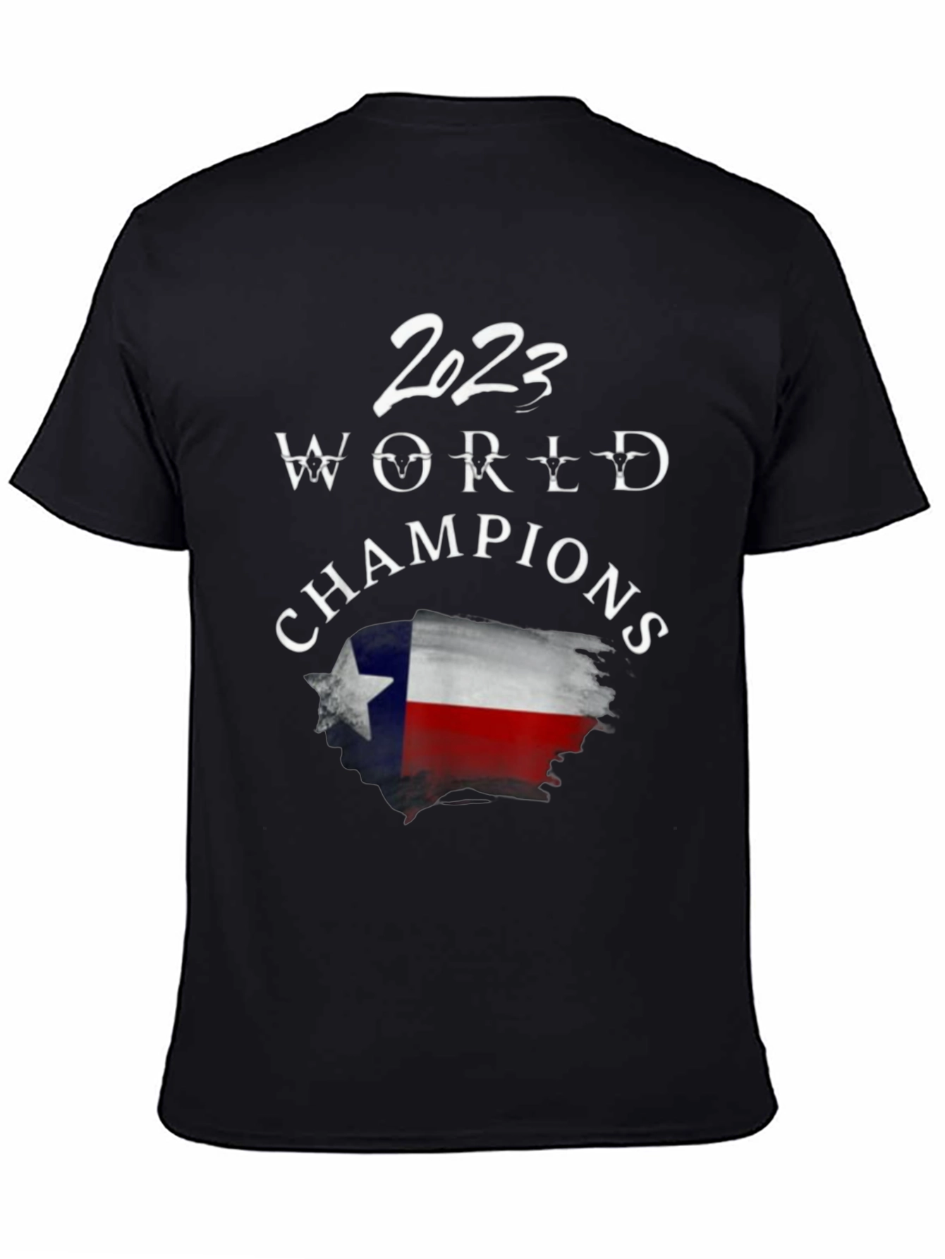 2023 World Champions Texas Flag T-Shirt