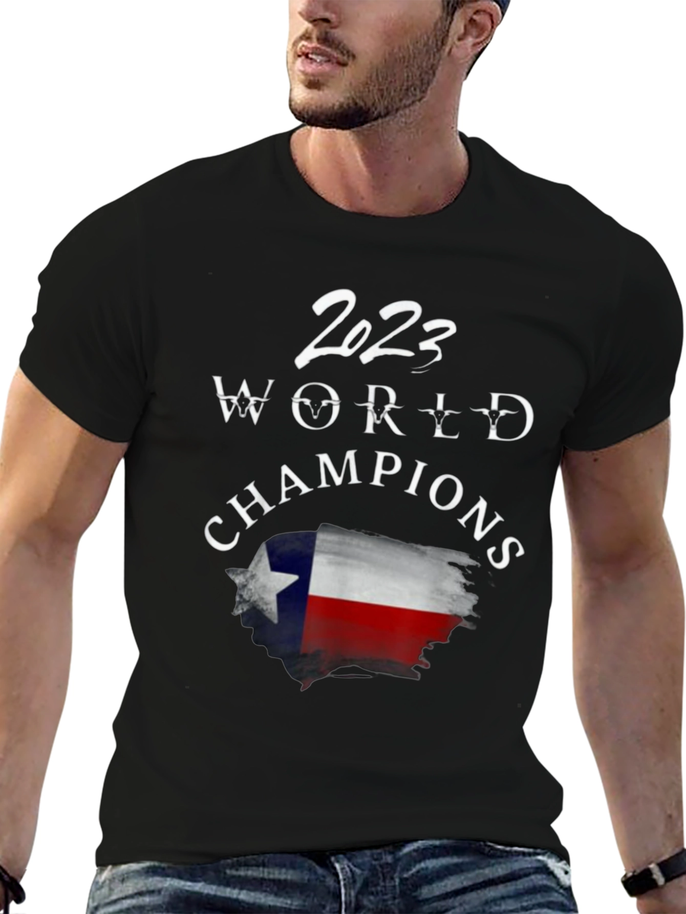 2023 World Champions Texas Flag T-Shirt