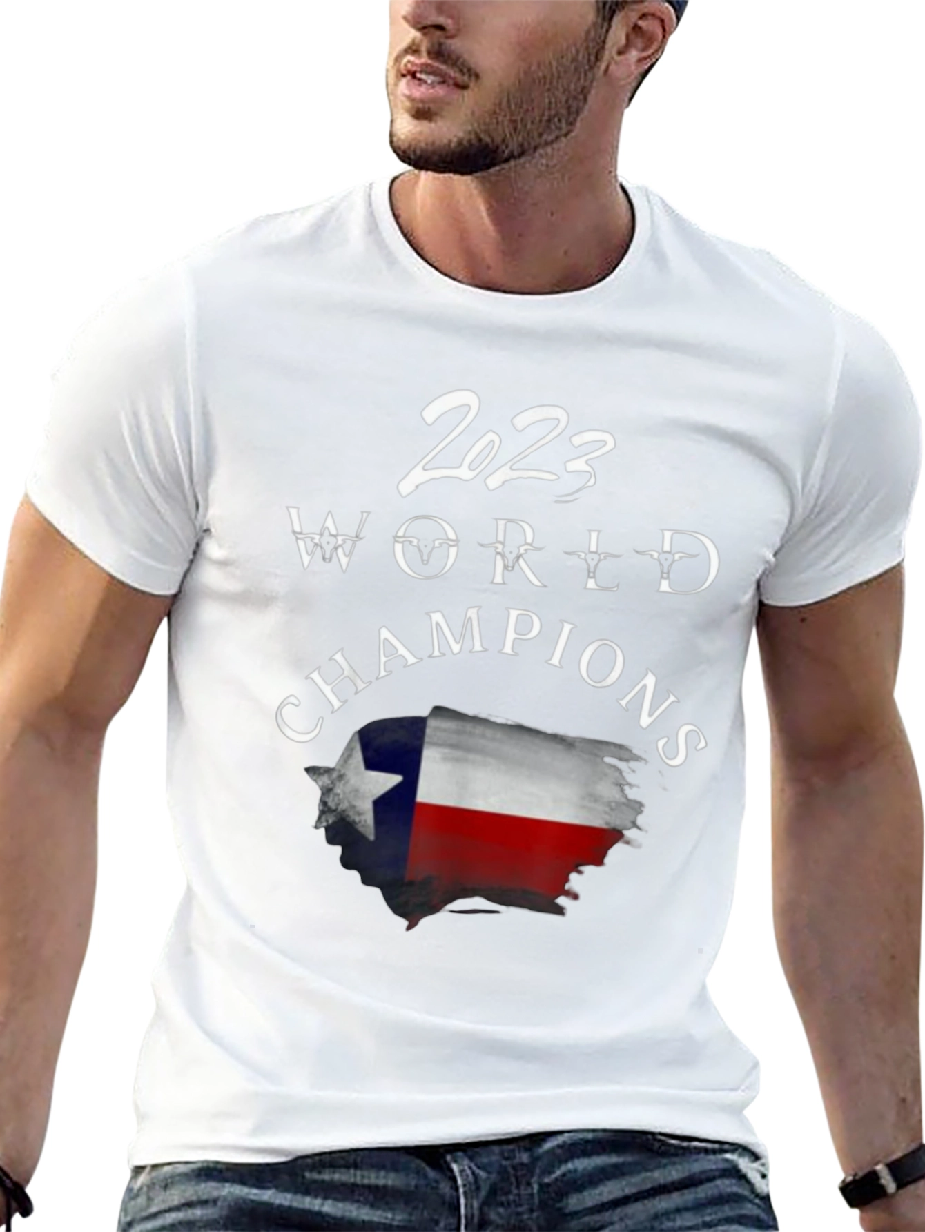 2023 World Champions Texas Flag T-Shirt