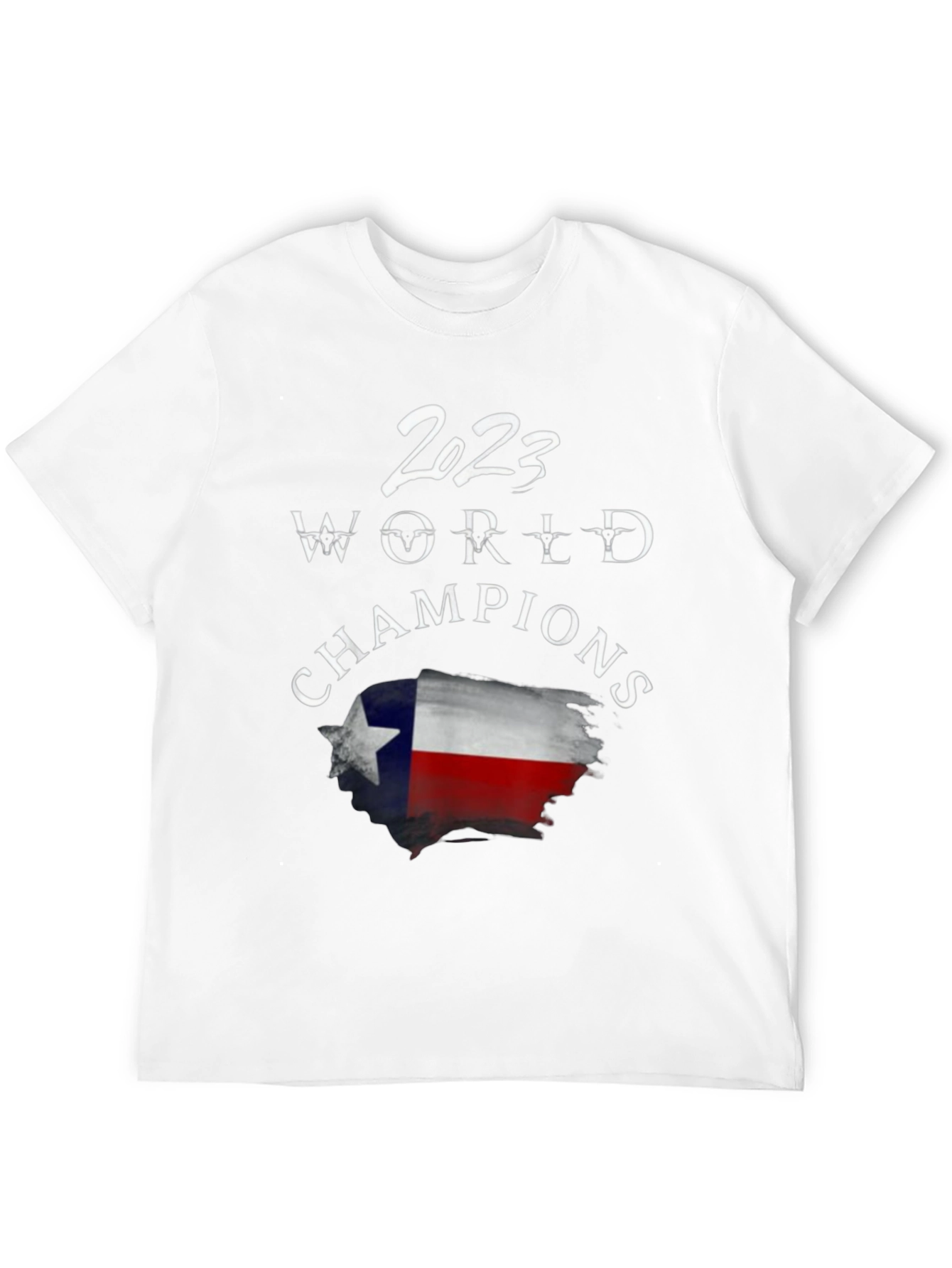 2023 World Champions Texas Flag T-Shirt