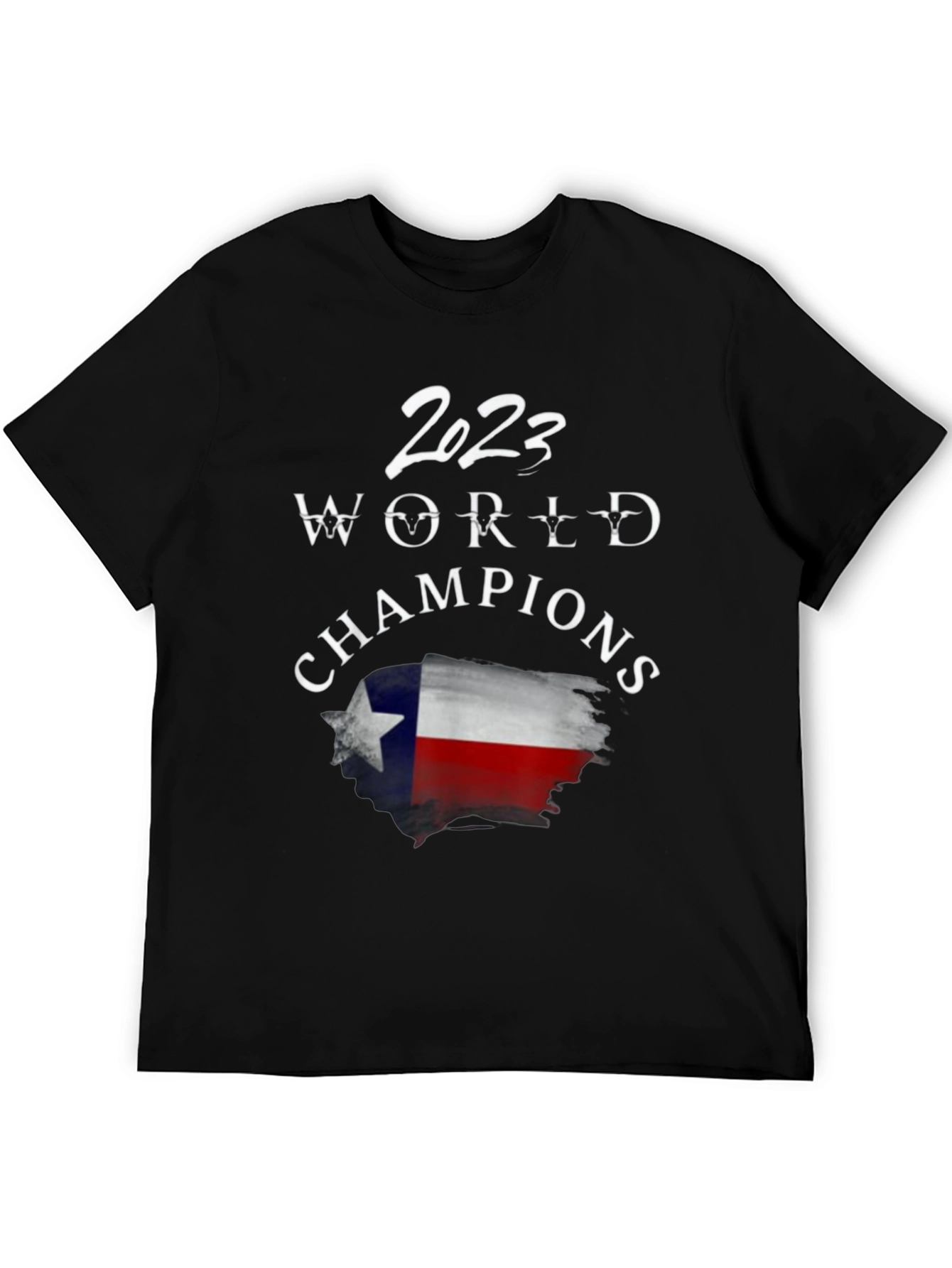 2023 World Champions Texas Flag T-Shirt