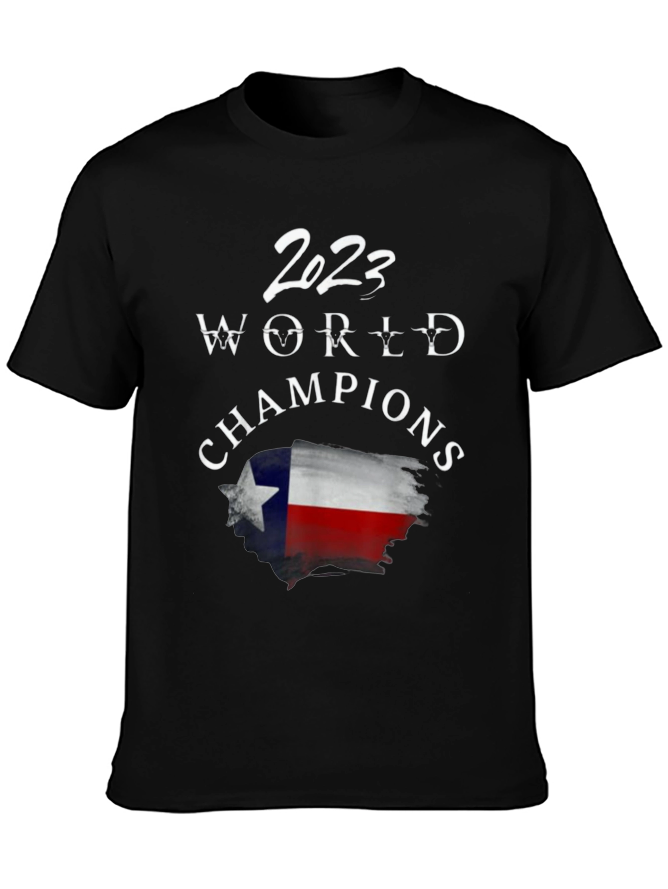 2023 World Champions Texas Flag T-Shirt