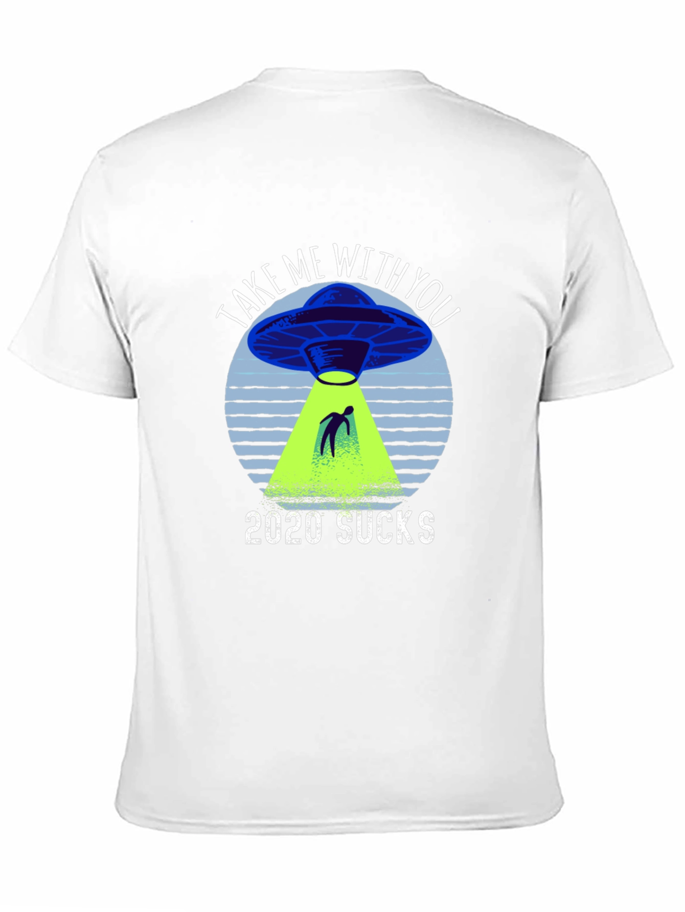 2020 Sucks UFO Graphic Novelty T-Shirt
