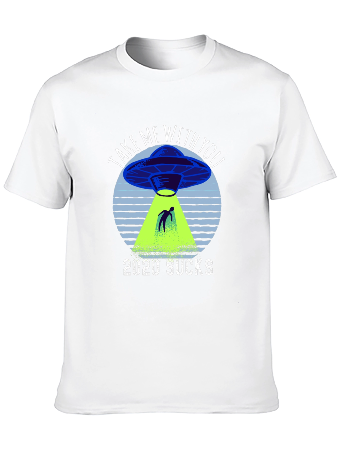 2020 Sucks UFO Graphic Novelty T-Shirt