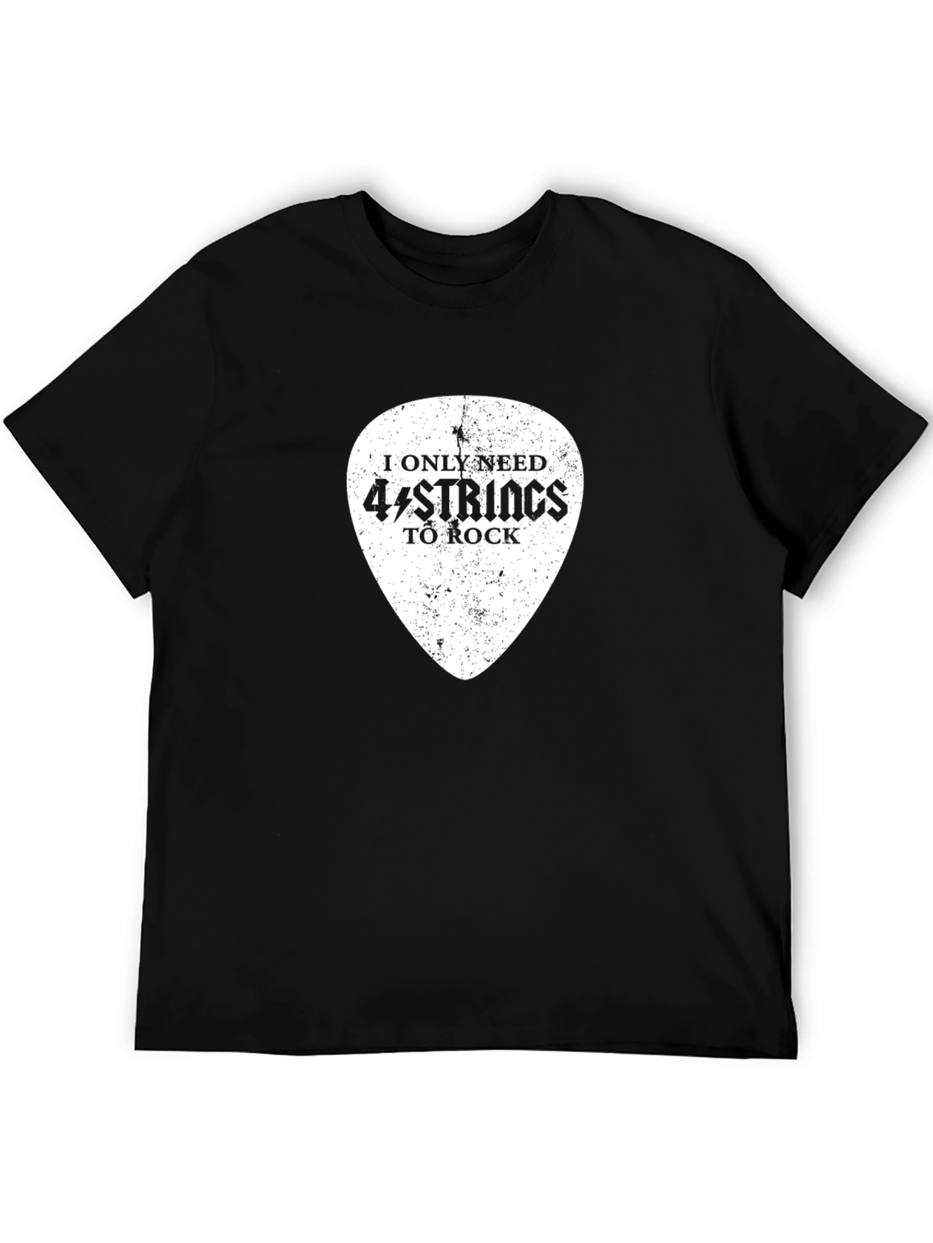 4 String Bass Guitar T-Shirt - Music Lover Tee