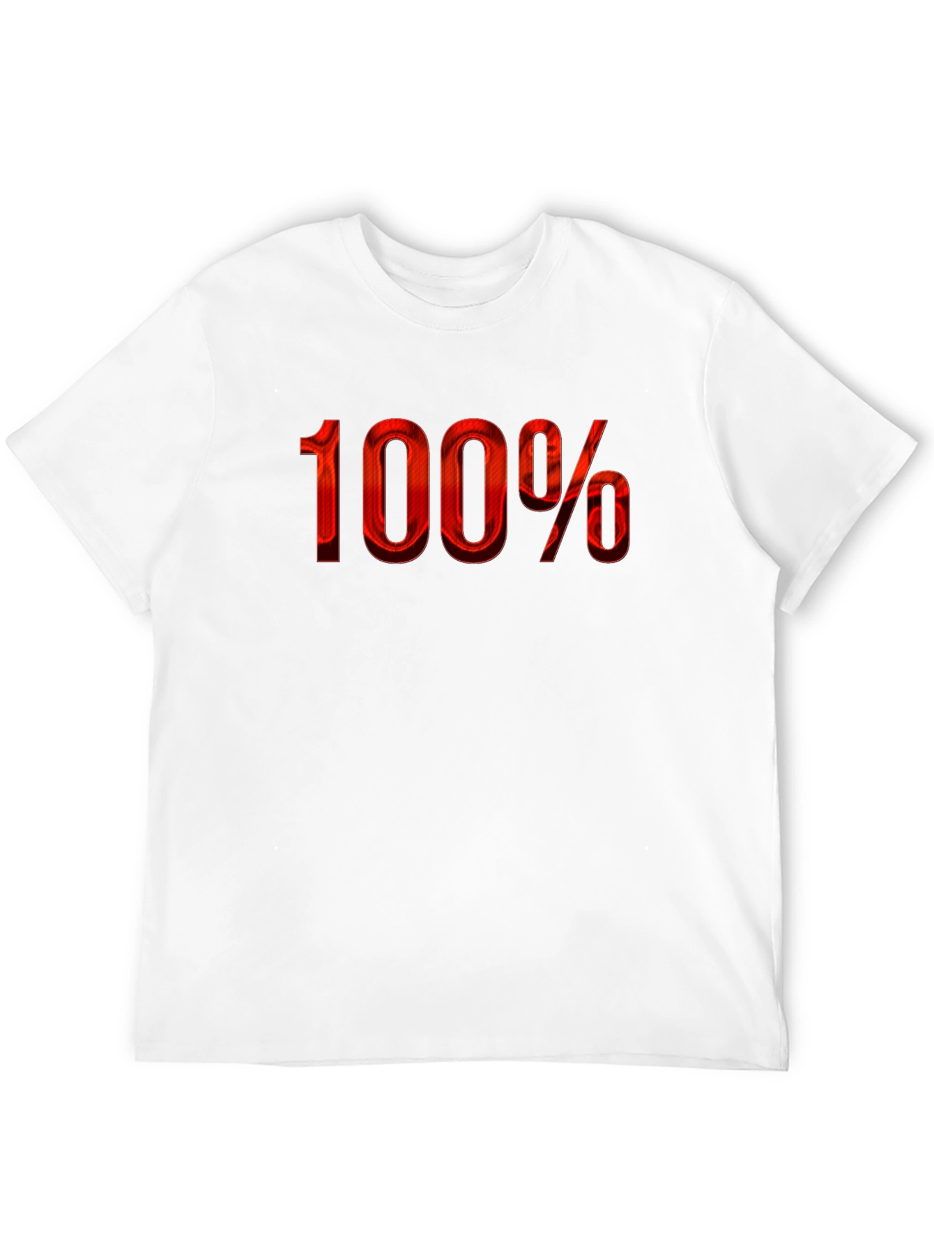 100 Percent Red Graphic Tee