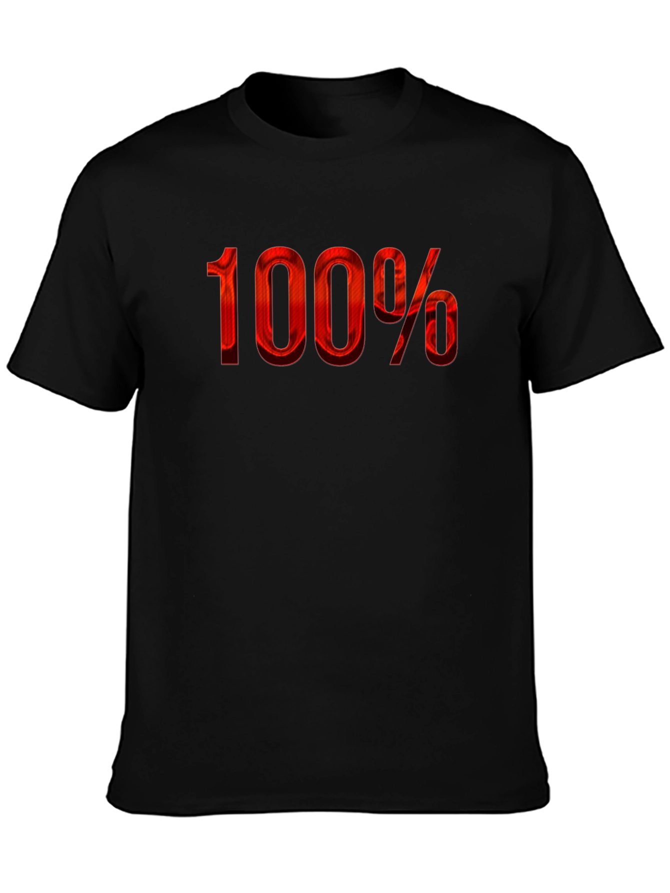 100 Percent Red Graphic Tee