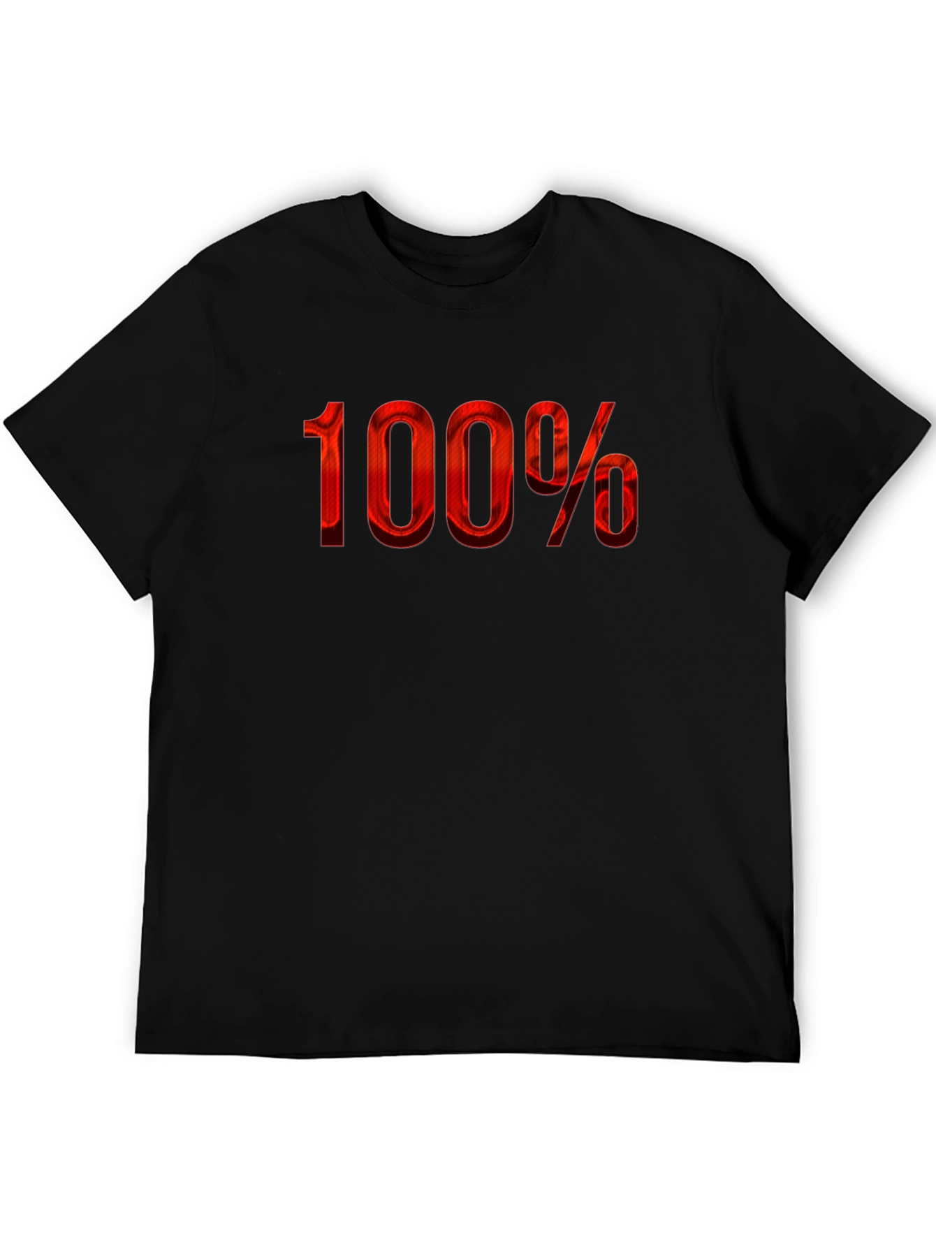 100 Percent Red Graphic Tee