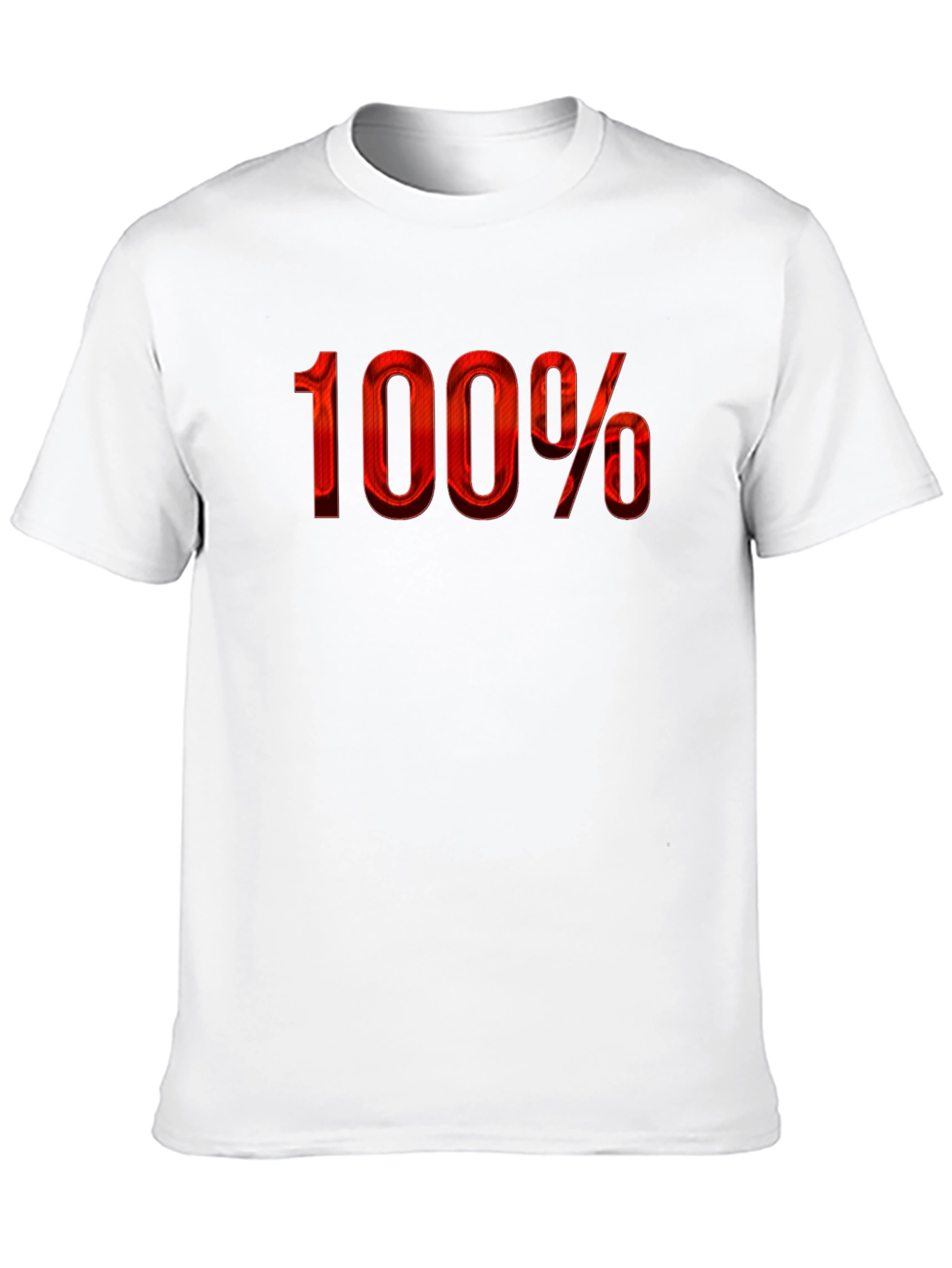 100 Percent Red Graphic Tee