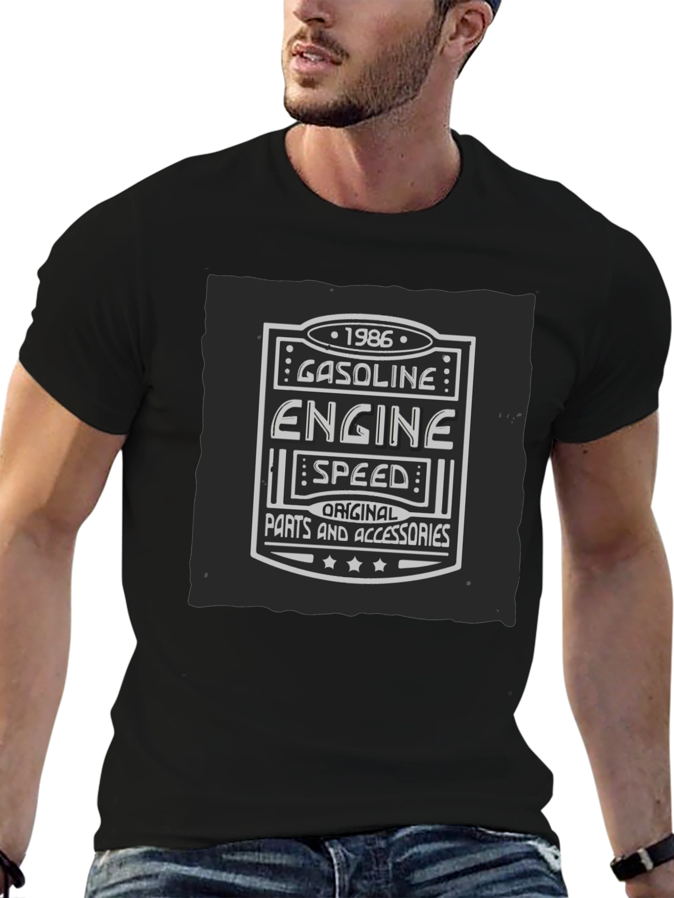 1986 Gasoline Engine Speed T-Shirt