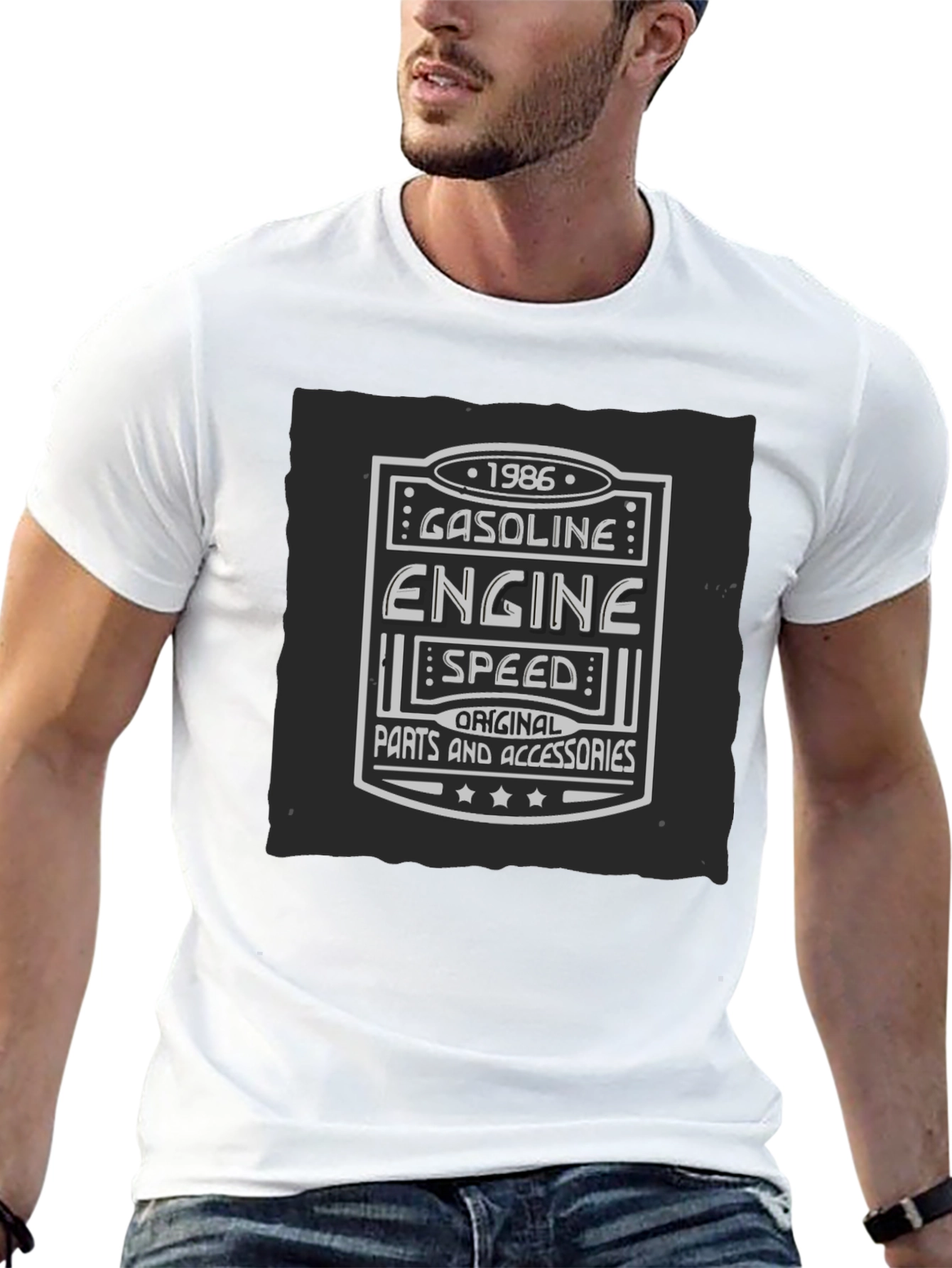 1986 Gasoline Engine Speed T-Shirt