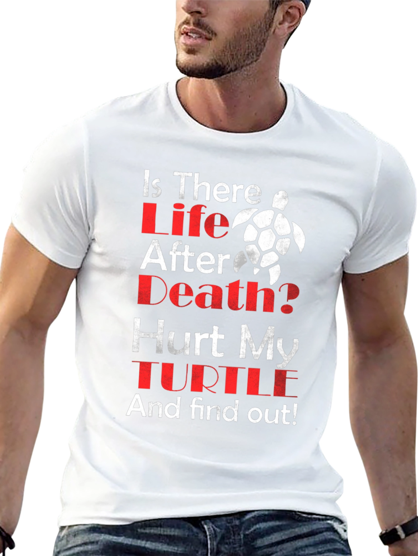 Is There Life After Death Turtle T-Shirt