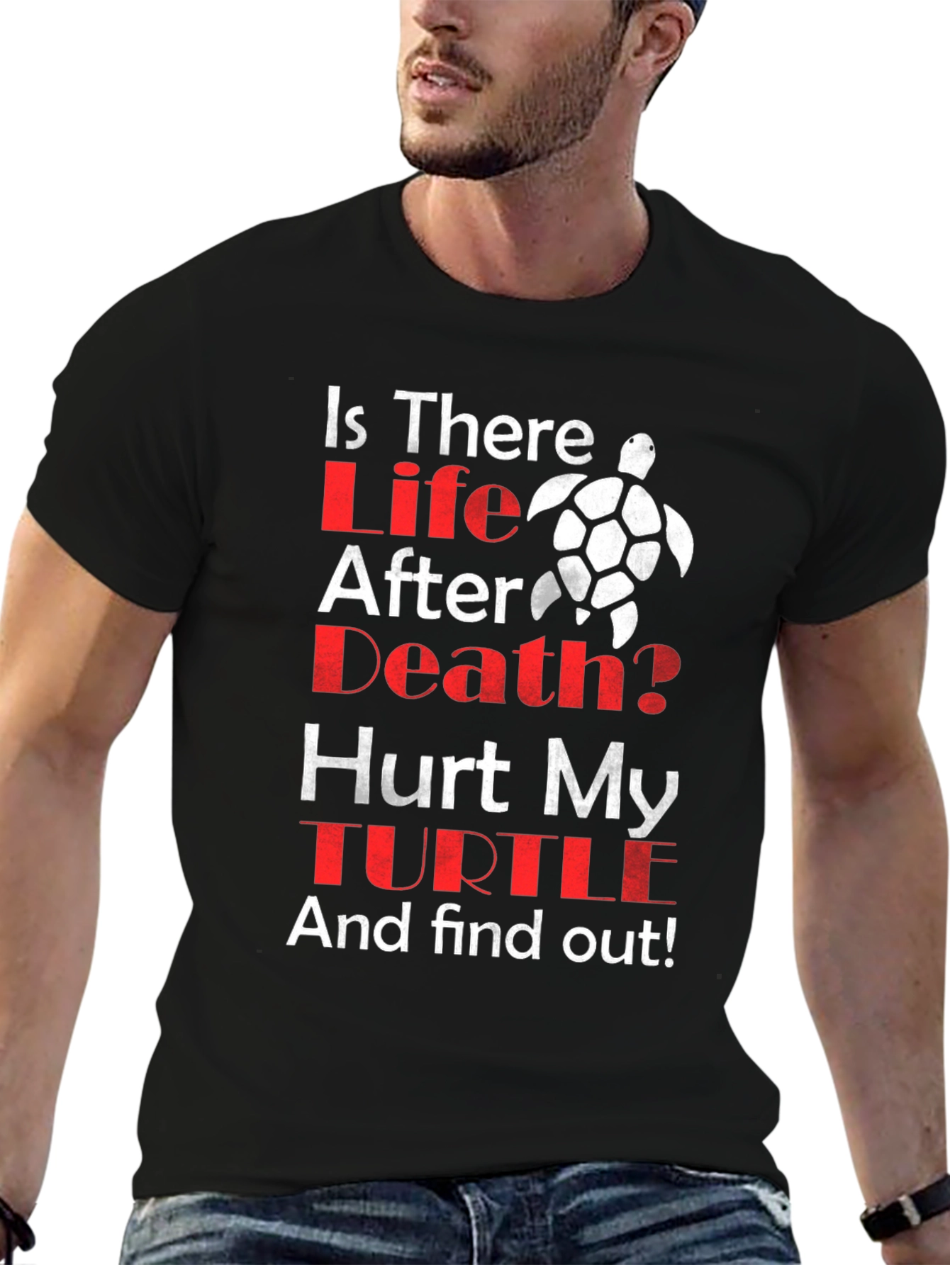 Is There Life After Death Turtle T-Shirt