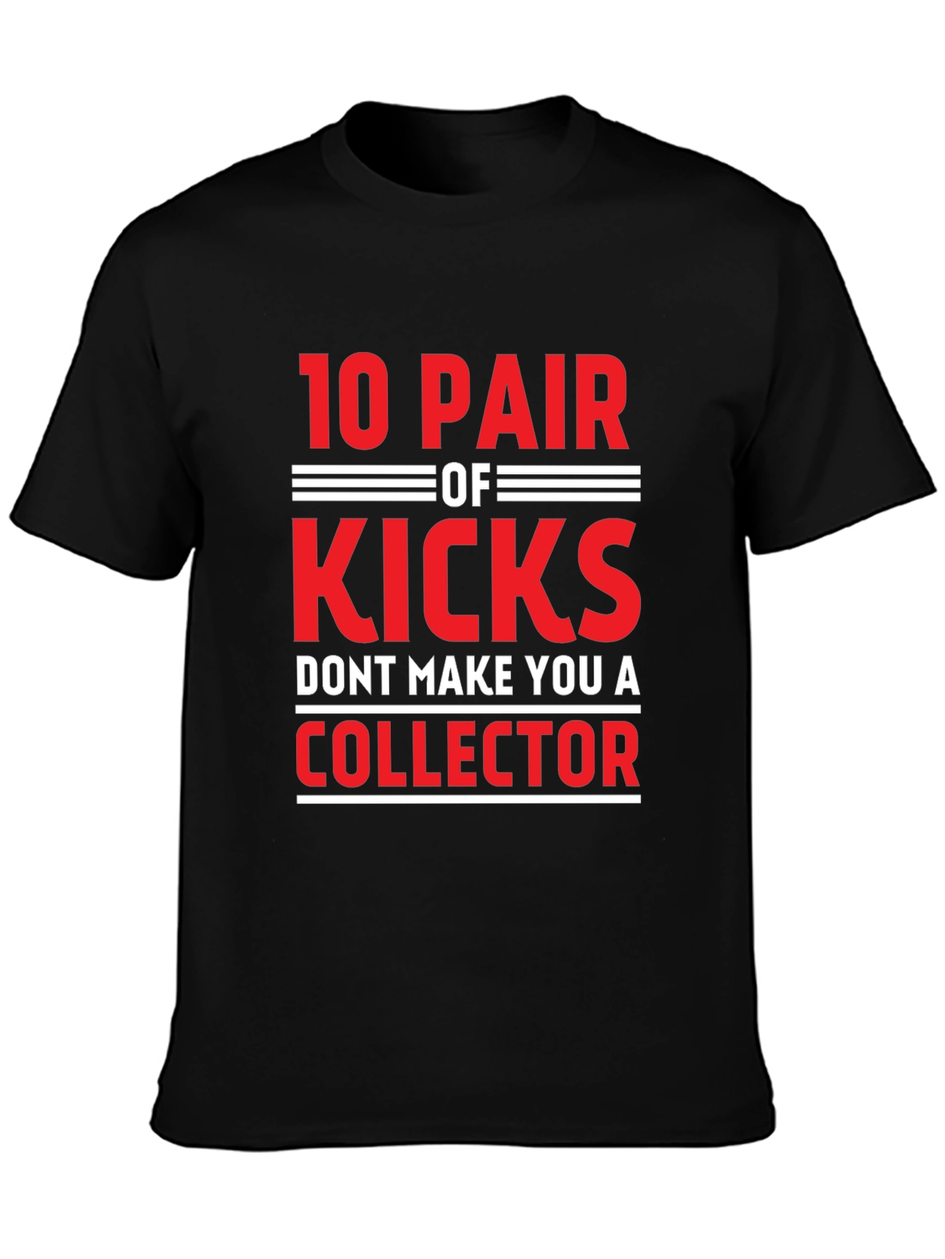 10 Pair of Kicks Collector Graphic T-Shirt