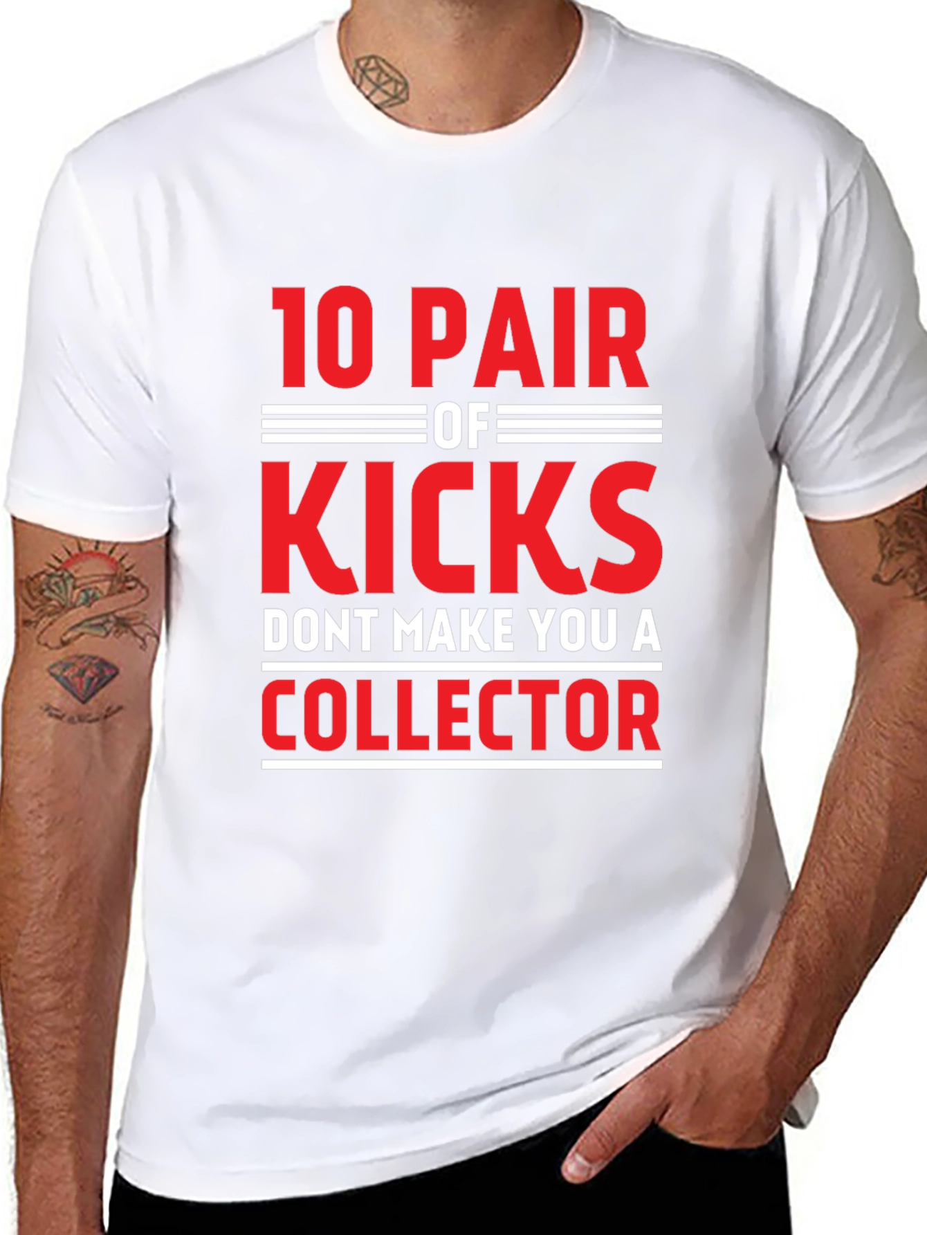 10 Pair of Kicks Collector Graphic T-Shirt