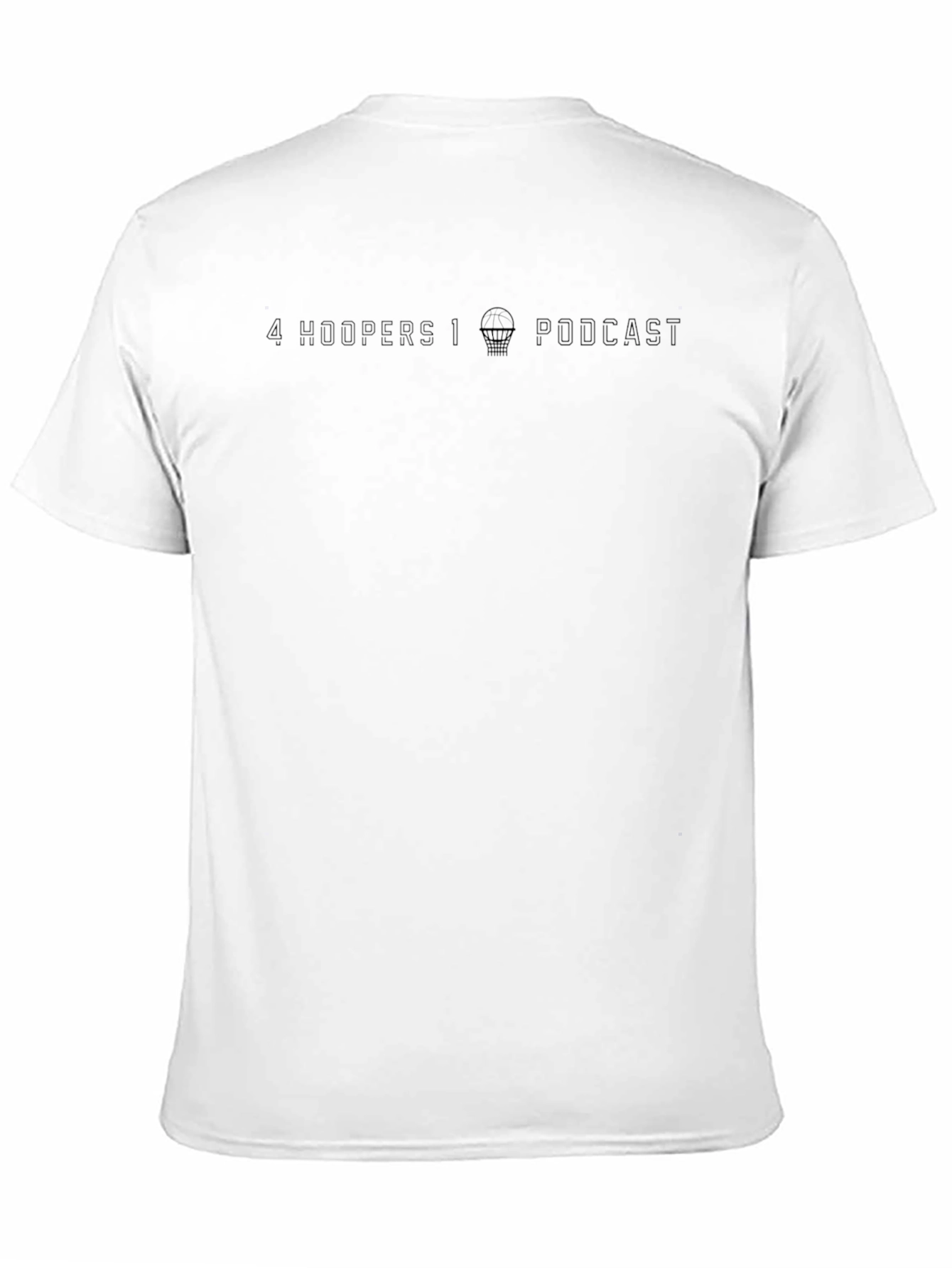 4 Hoopers 1 Podcast Black T-Shirt