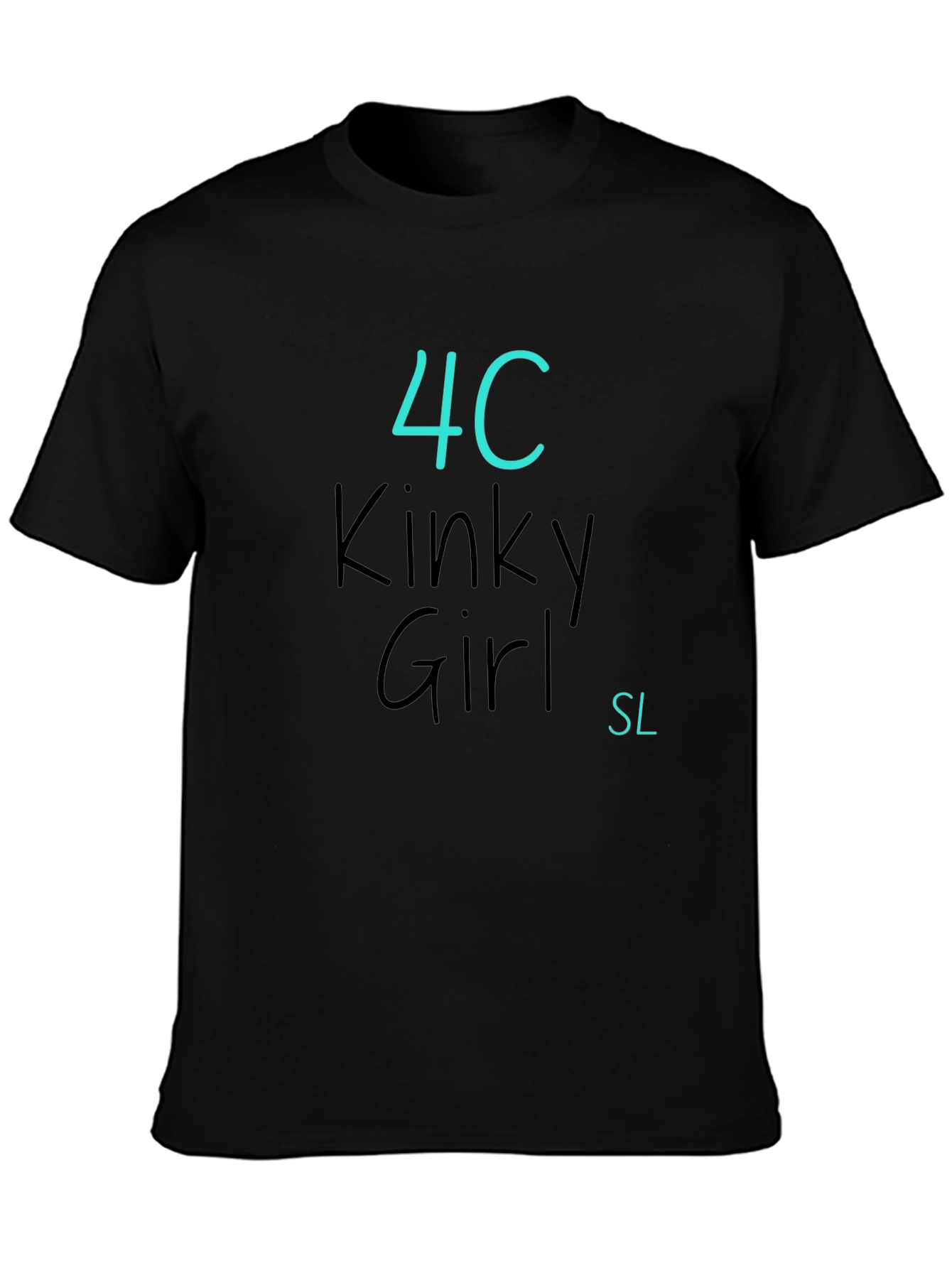 4C Kinky Girl SL Black T-Shirt